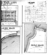 Otter Tail, Bluffton, Killarney Beach, Lake Mason, Provan Beach - Right, Otter Tail County 1912